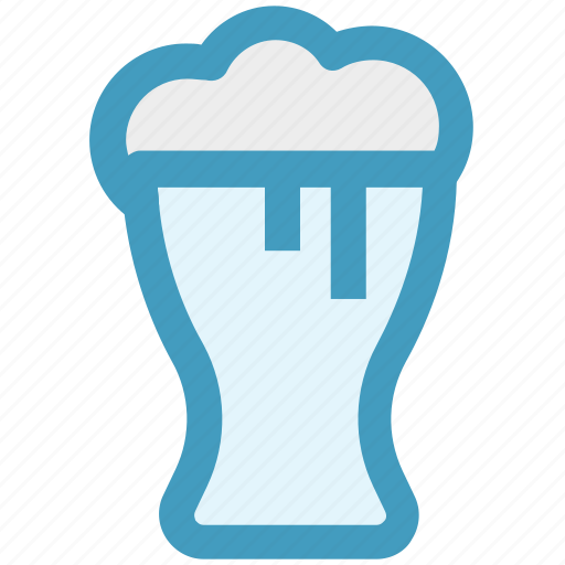 Alcohol, beer, beer glass, cold beer, glass, glass of beer icon - Download on Iconfinder