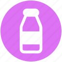 bottle, drink, milk, milk bottle, milk drink