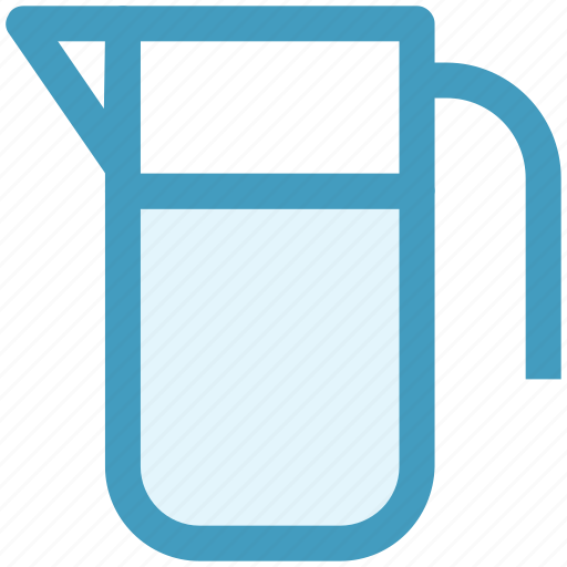 Glass jar, jar, milk, milk jug, pot, water jug icon - Download on Iconfinder