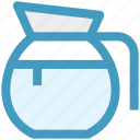 glass jar, jar, jug, milk, milk jug, pot