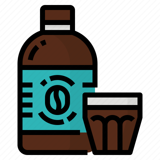 Brewed, coffee, cold, drink icon - Download on Iconfinder