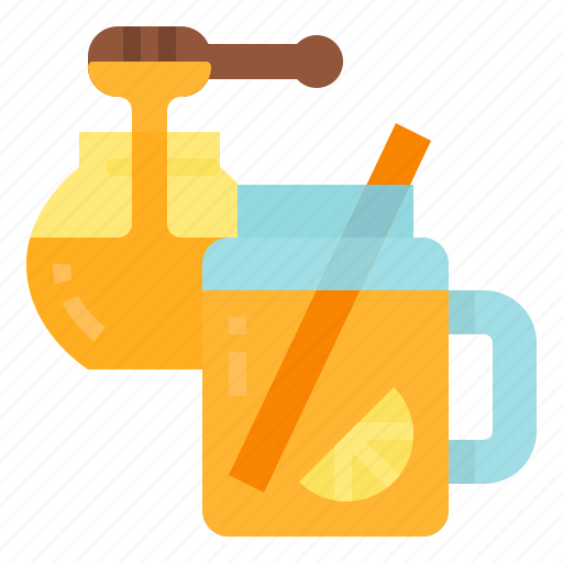 Drink, health, honey, lemon icon - Download on Iconfinder
