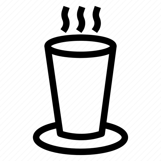 Hot, glass, drink, water, milk icon - Download on Iconfinder
