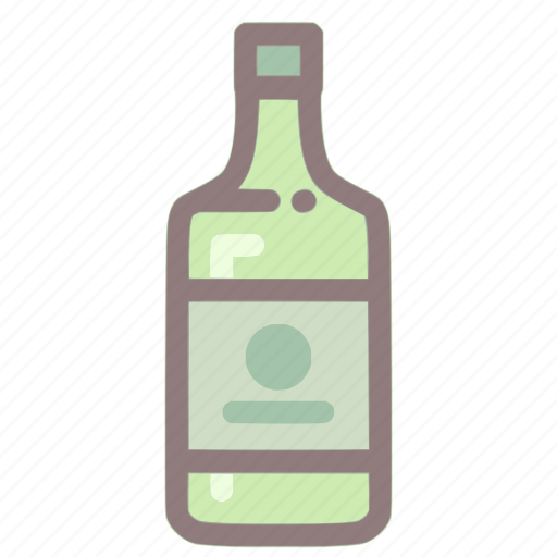 Alcohol, beverage, bottle, drink, gin icon - Download on Iconfinder