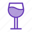 alcohol, champagne, drink icon, glass 