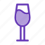 alcohol, champagne, drink icon, glass 