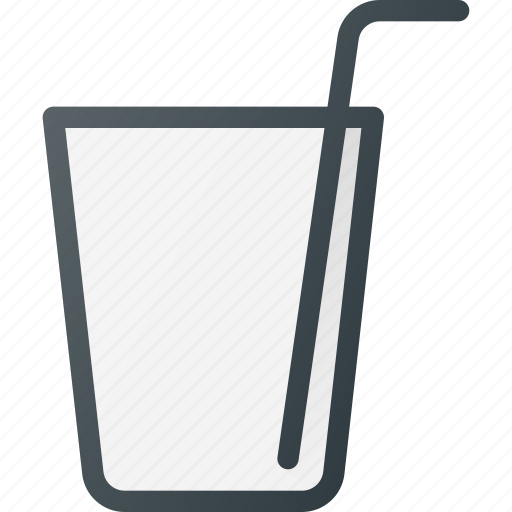 Drink, drinks, glass, pipe, soda icon - Download on Iconfinder