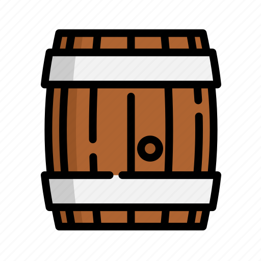 Barrel, beer, beverage, drink, water, wine icon - Download on Iconfinder