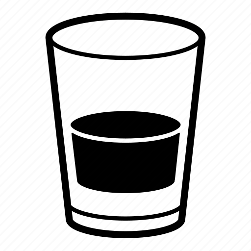 Alcohol, beverage, drink, shot glass, whiskey, whiskey glass, whisky icon - Download on Iconfinder