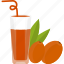 apricot, drinks, fruit, glass, juice 
