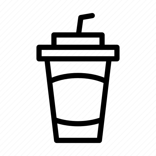 Beverage, glass, juice, soda, straw icon - Download on Iconfinder