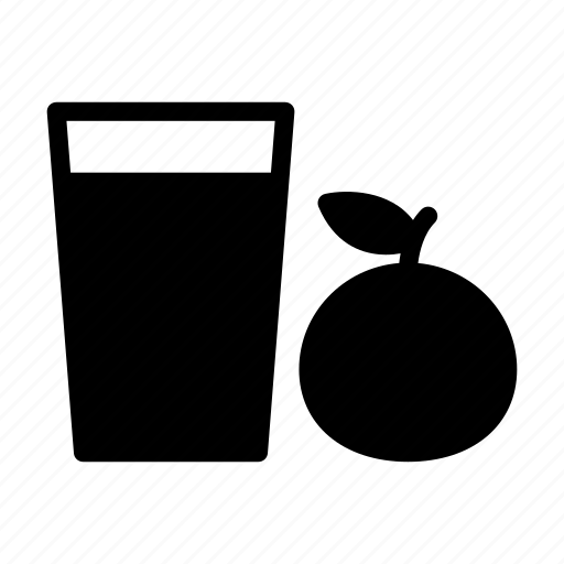 Beverage, drink, glass, juice, orange icon - Download on Iconfinder