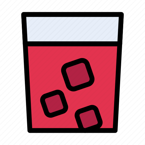 Cold, drink, glass, ice, juice icon - Download on Iconfinder