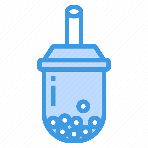 Bubble, tea, drink, milk, drinking icon - Download on Iconfinder