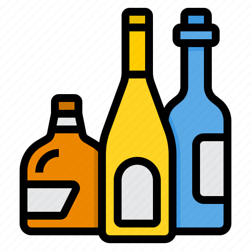 Alcohol, bottle, drink, party, drinking icon - Download on Iconfinder