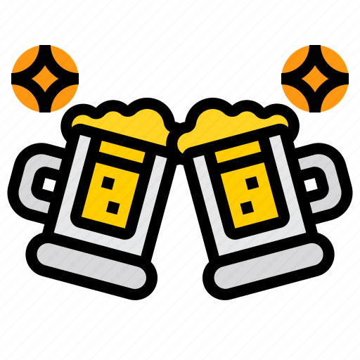 Beer, drink, alcohol, cheers icon - Download on Iconfinder