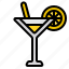 cocktail, lemond, alcohol, beverage, drink 