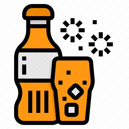 Soda, drink, beverage, bottle, ice icon - Download on Iconfinder