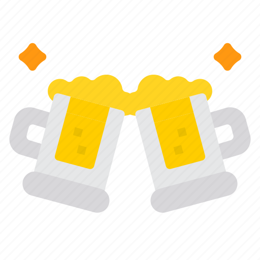 Beer, drink, alcohol, cheers icon - Download on Iconfinder