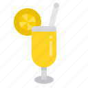 cocktail, drink, lemond, alcohol, beverage