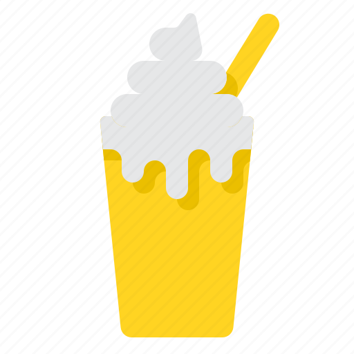 Milkshake, dessert, drink, ice, cream, frappe icon - Download on Iconfinder