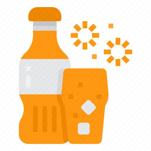 Soda, drink, beverage, bottle, ice icon - Download on Iconfinder