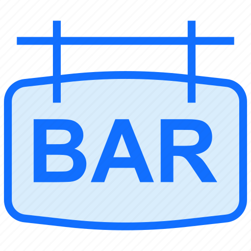 Bar, alcohol, club, signboard, party icon - Download on Iconfinder