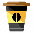 coffee, container, beverage, cup, drink, hot