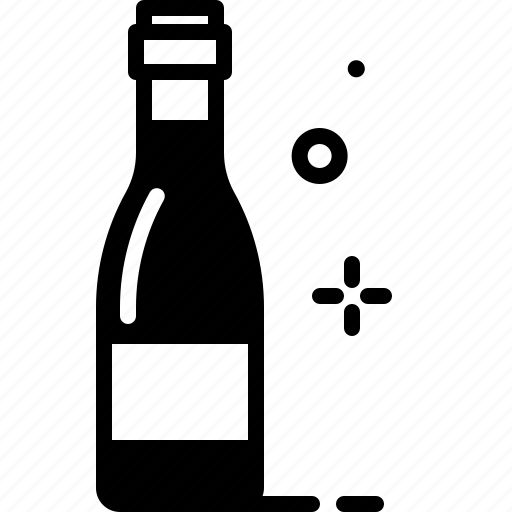 Champagne, bottle, liquid, beverage, bar icon - Download on Iconfinder