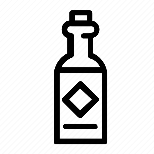 Alcohol, bottle, beverage, drink, glass icon - Download on Iconfinder
