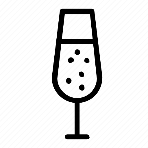 Alcohol, glass, beverage, champagne, drink, wine icon - Download on Iconfinder