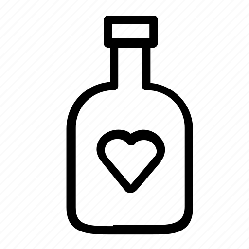 Bottle, wine, alcohol, beverage, drink, glass icon - Download on Iconfinder