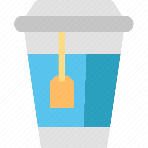 Beverage, cup, drink, hot, takeaway, tea, teabag icon - Download on Iconfinder