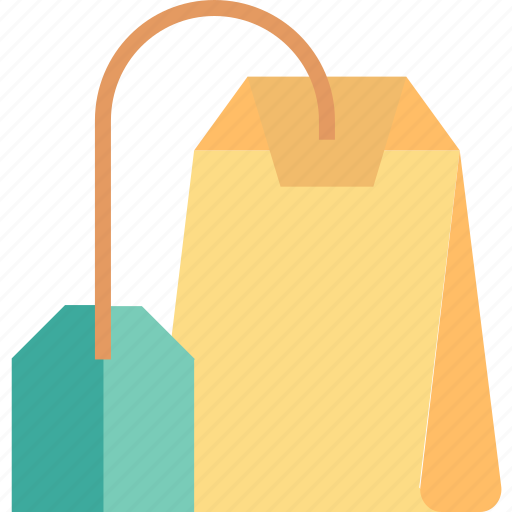 Teabag, bag, beverage, drink, label, tea icon - Download on Iconfinder