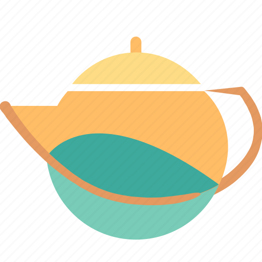 Green, tea, teapot, beverage, coffee, drink, hot icon - Download on Iconfinder