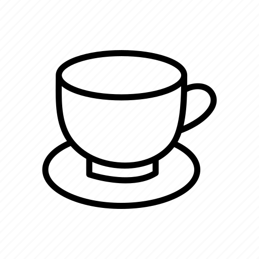 Tea, cup, saucer, hot, drink, glass icon - Download on Iconfinder