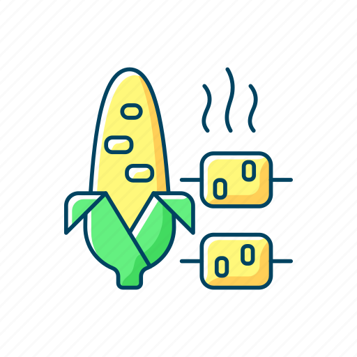 Corn, grilled, vegetable, popcorn icon - Download on Iconfinder