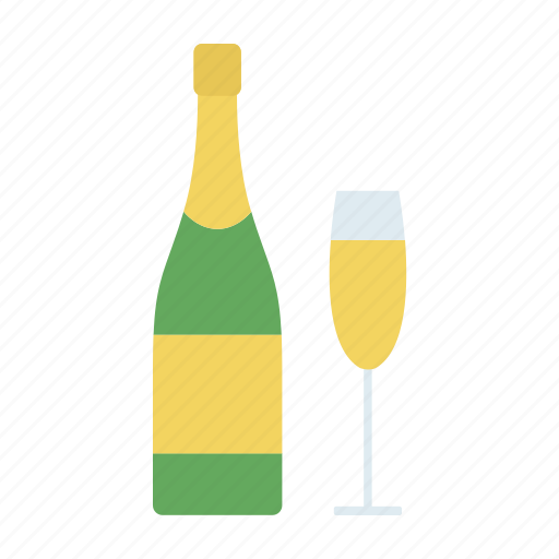 Bottle, celebration, champagne, drink, drinks, party icon - Download on Iconfinder