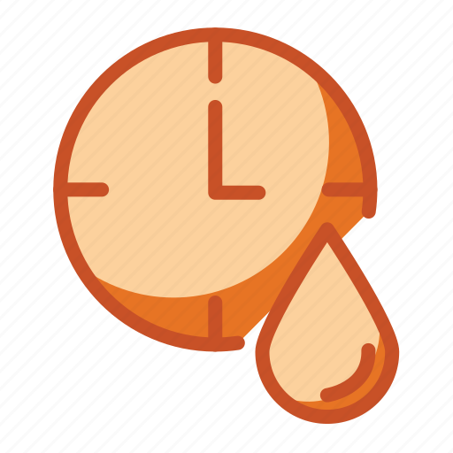 Brew, clock, coffee, drip, drop, time icon - Download on Iconfinder