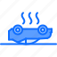 accident, car, transport, smoke, road, driver, driving 