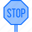 sign, stop, driver, driving 