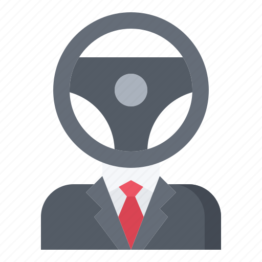 Man, steering, wheel, driver, driving icon - Download on Iconfinder