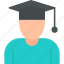student, education, graduate, hat, learning, school, graduation, university, cap 