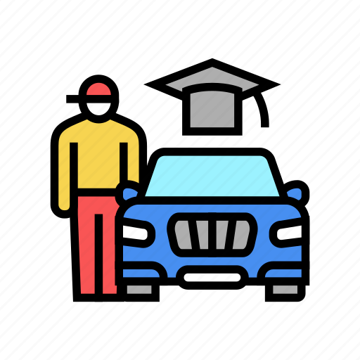 Driving, lessons, teens, school, lesson, educational icon - Download on Iconfinder