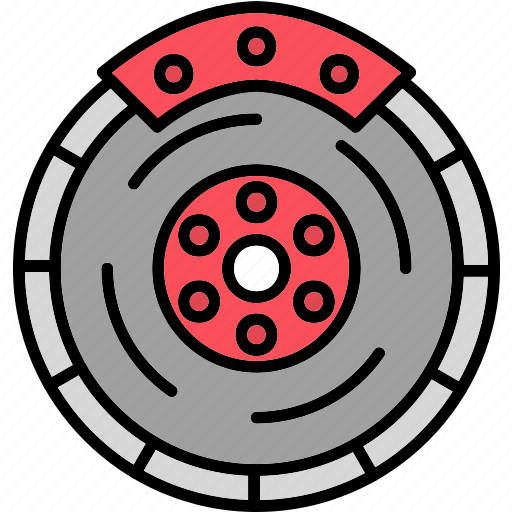 Disc, brake, automobile, car, part icon - Download on Iconfinder