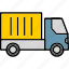 truck, delivery, shipping, transport, transportation, vehicle, van 