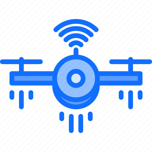 Communication, connect, control, copter, drone, quadrocopter, technology icon - Download on Iconfinder