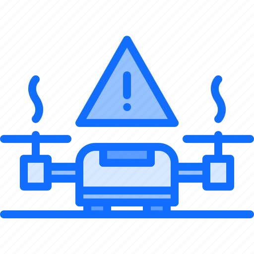 Broken, copter, drone, error, quadrocopter, technology, warning icon - Download on Iconfinder