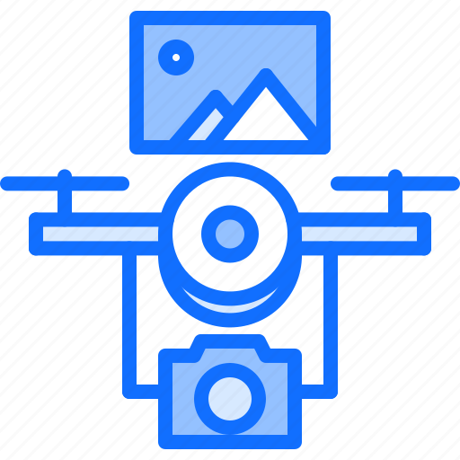 Camera, copter, drone, photo, picture, quadrocopter, technology icon - Download on Iconfinder