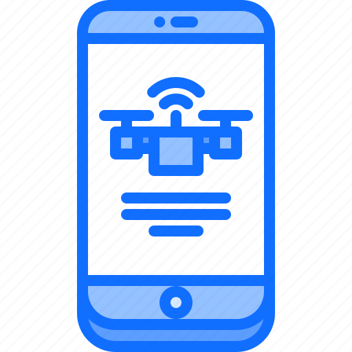 Copter, data, drone, information, phone, quadrocopter, technology icon - Download on Iconfinder